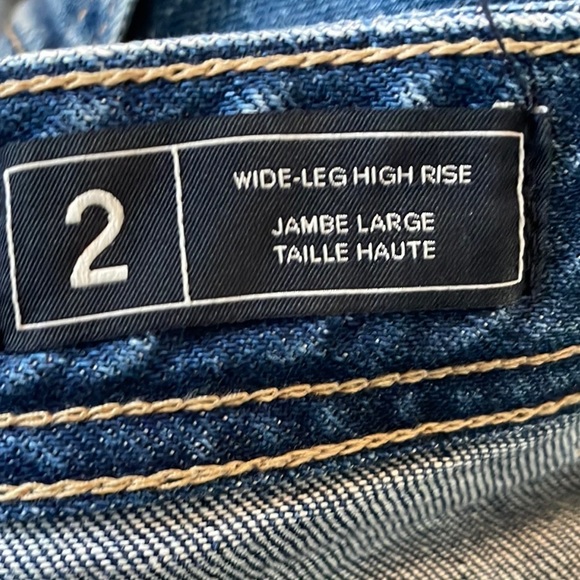 Wide leg high rise Gap Jeans - Picture 3 of 3
